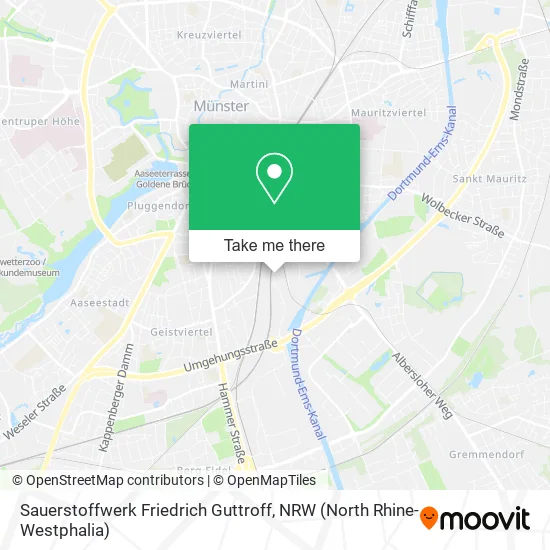 Карта Sauerstoffwerk Friedrich Guttroff