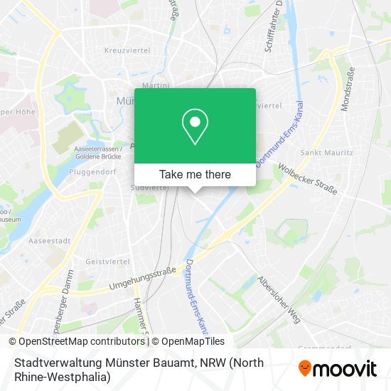 Stadtverwaltung Münster Bauamt map