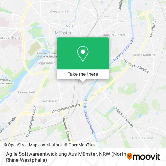 Карта Agile Softwareentwicklung Aus Münster