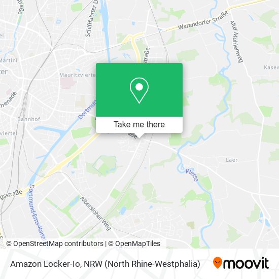 Amazon Locker-Io map
