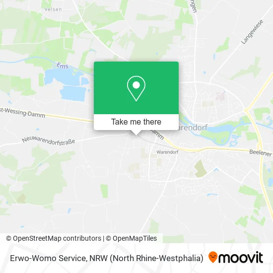 Карта Erwo-Womo Service