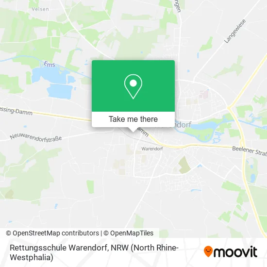 Карта Rettungsschule Warendorf