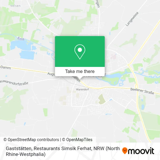 Gaststätten, Restaurants Simsik Ferhat map