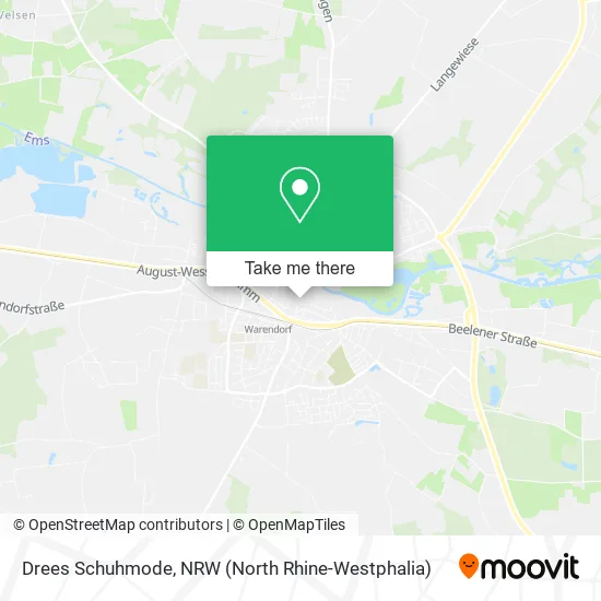 Карта Drees Schuhmode