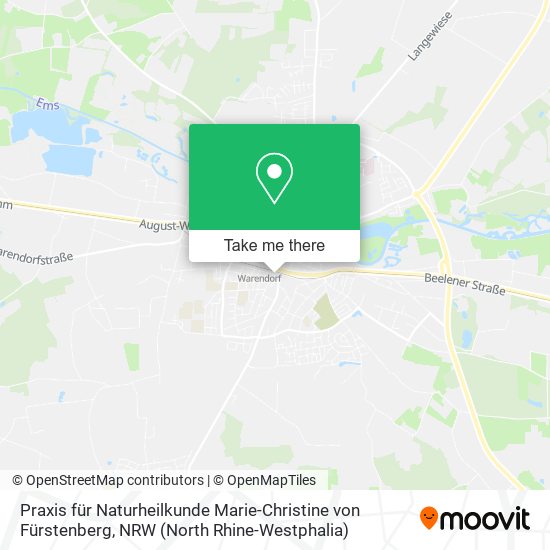 Praxis für Naturheilkunde Marie-Christine von Fürstenberg map