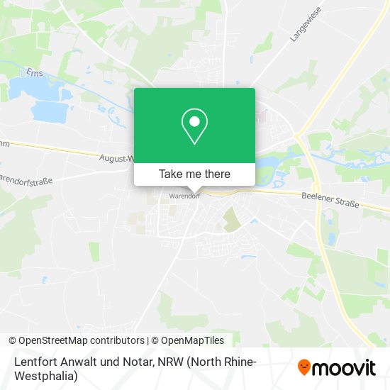 Lentfort Anwalt und Notar map