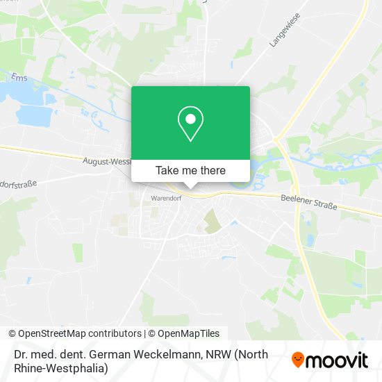 Dr. med. dent. German Weckelmann map