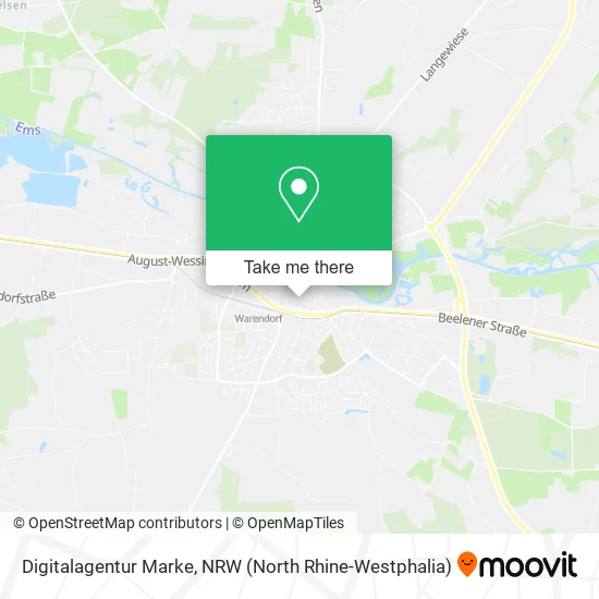 Карта Digitalagentur Marke