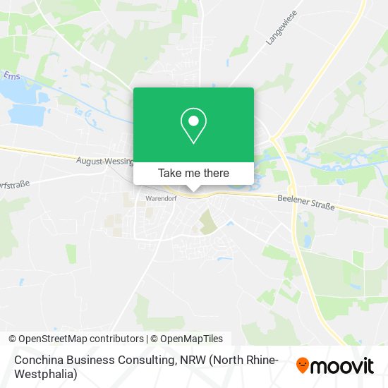 Conchina Business Consulting map