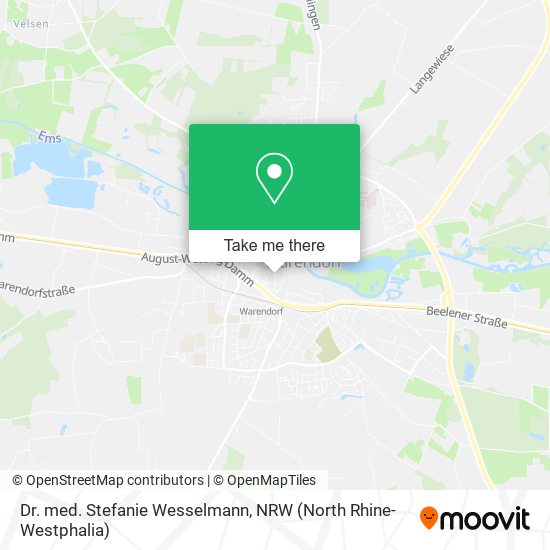 Dr. med. Stefanie Wesselmann map