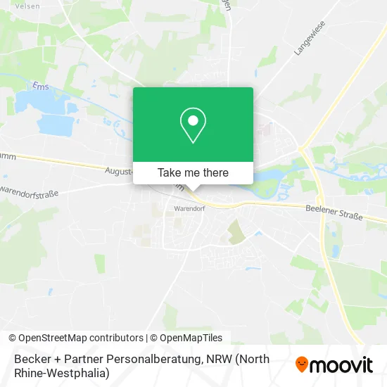 Карта Becker + Partner Personalberatung