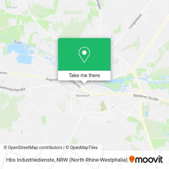 Hbs Industriedienste map