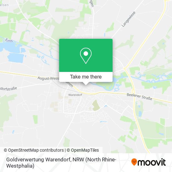 Goldverwertung Warendorf map