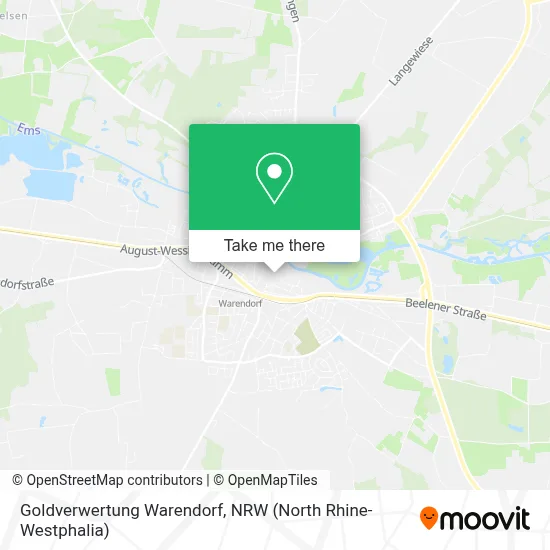 Goldverwertung Warendorf map