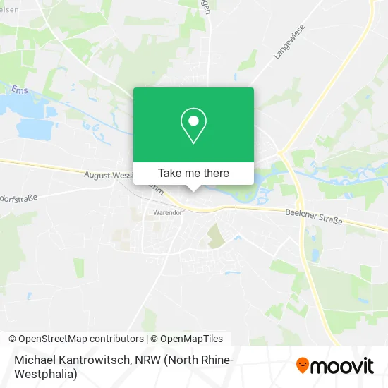 Michael Kantrowitsch map