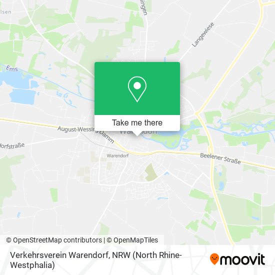 Verkehrsverein Warendorf map
