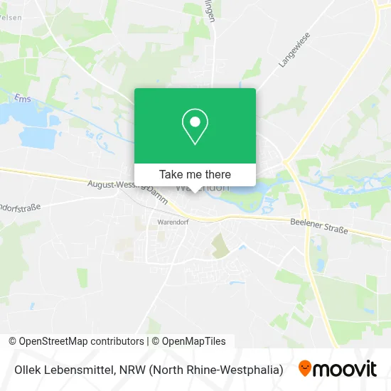 Ollek Lebensmittel map