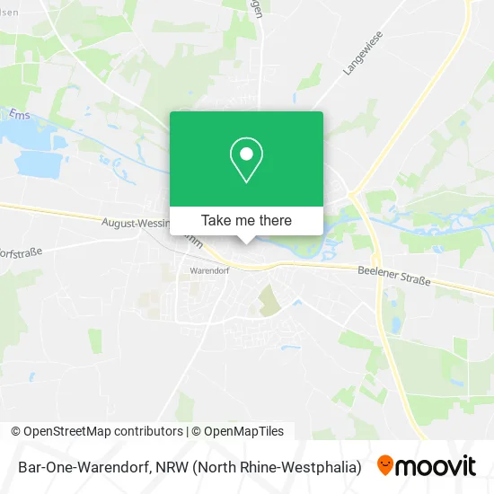 Карта Bar-One-Warendorf