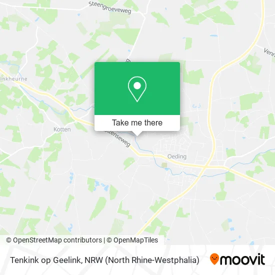 Карта Tenkink op Geelink