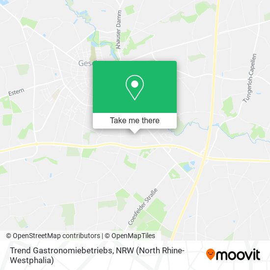 Trend Gastronomiebetriebs map