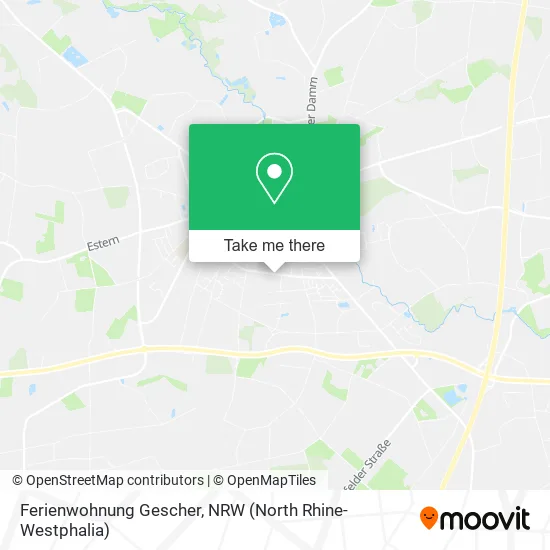 Ferienwohnung Gescher map