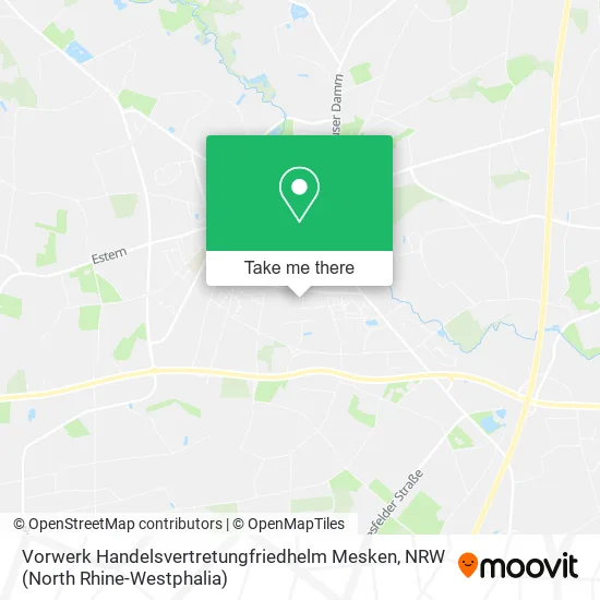 Карта Vorwerk Handelsvertretungfriedhelm Mesken