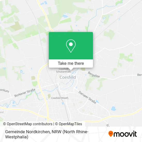 Gemeinde Nordkirchen map