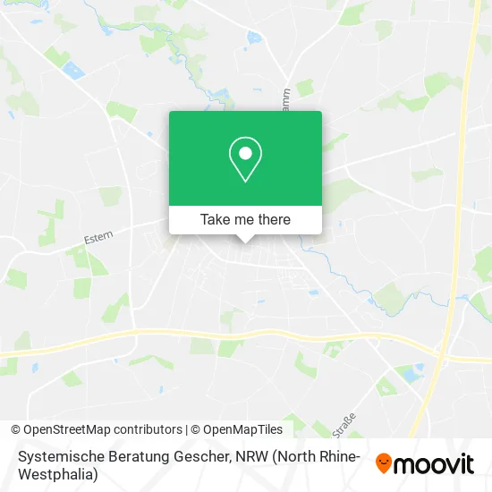 Карта Systemische Beratung Gescher