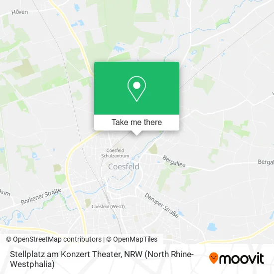 Stellplatz am Konzert Theater map