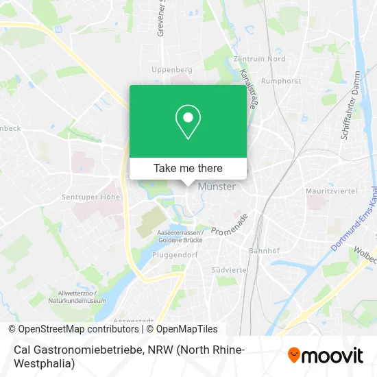 Cal Gastronomiebetriebe map