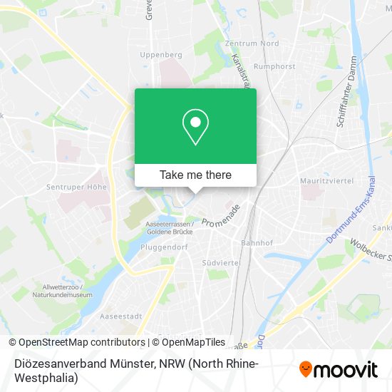 Diözesanverband Münster map