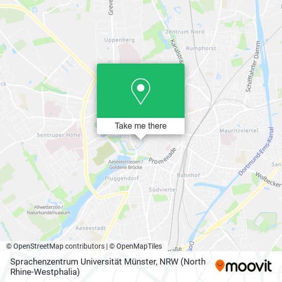 Карта Sprachenzentrum Universität Münster