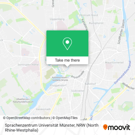 Карта Sprachenzentrum Universität Münster