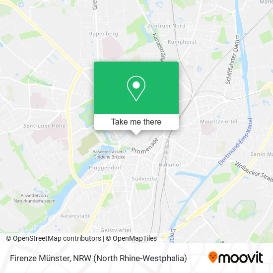 Карта Firenze Münster