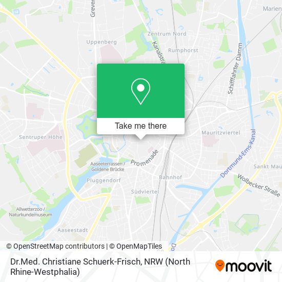 Dr.Med. Christiane Schuerk-Frisch map