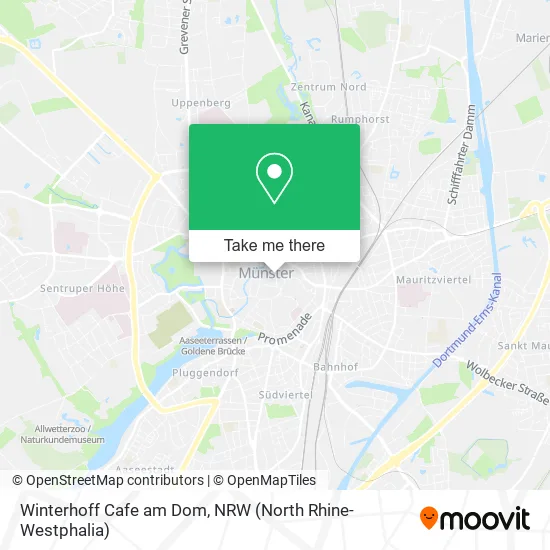 Карта Winterhoff Cafe am Dom