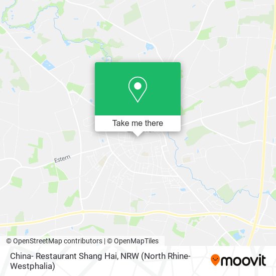 China- Restaurant Shang Hai map