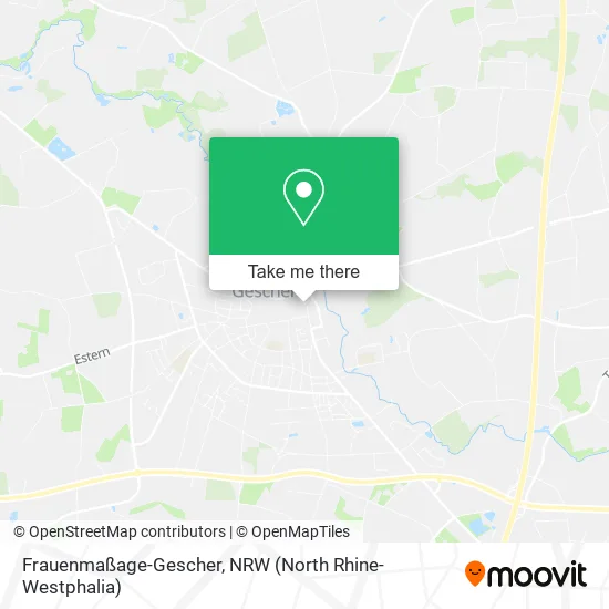 Карта Frauenmaßage-Gescher