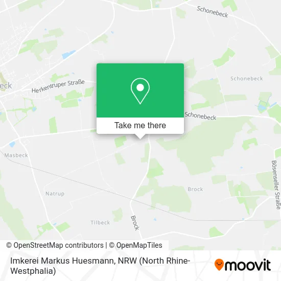 Imkerei Markus Huesmann map