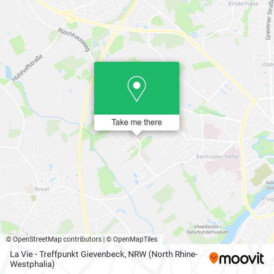 La Vie - Treffpunkt Gievenbeck map