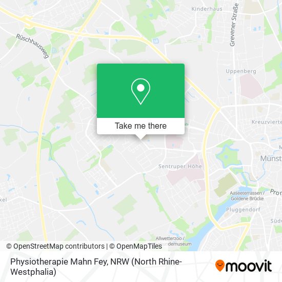 Physiotherapie Mahn Fey map