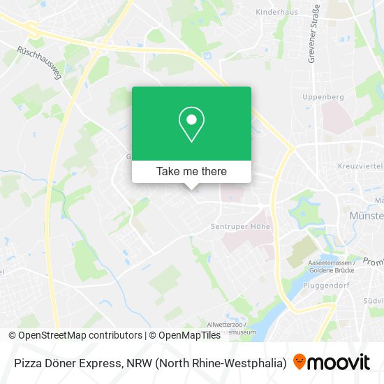 Pizza Döner Express map
