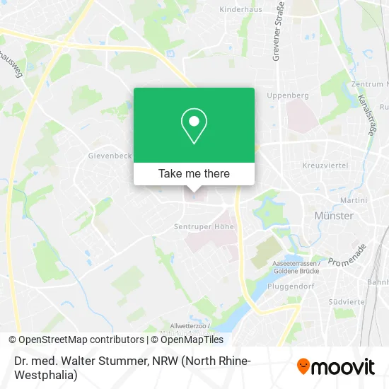 Карта Dr. med. Walter Stummer