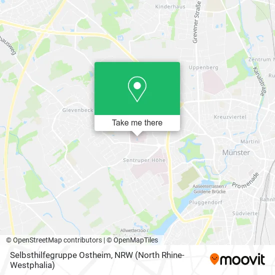 Карта Selbsthilfegruppe Ostheim