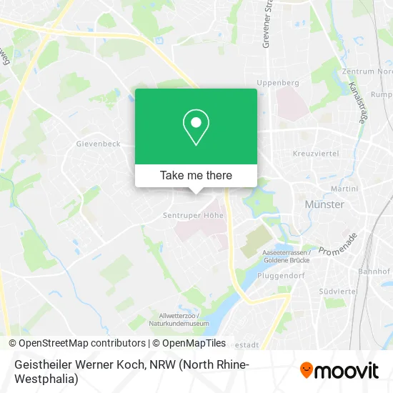 Карта Geistheiler Werner Koch