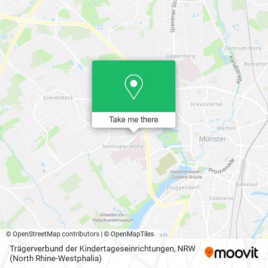 Trägerverbund der Kindertageseinrichtungen map