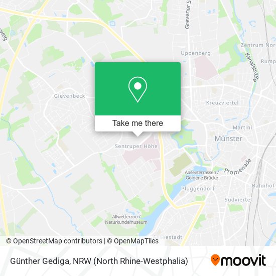 Günther Gediga map