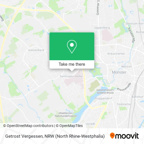 Карта Getrost Vergessen