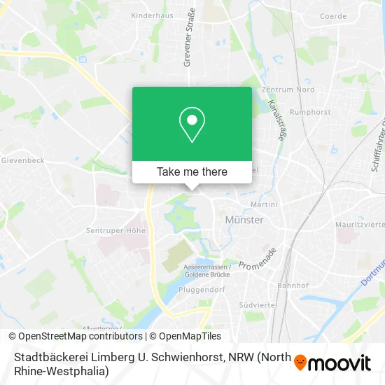 Карта Stadtbäckerei Limberg U. Schwienhorst