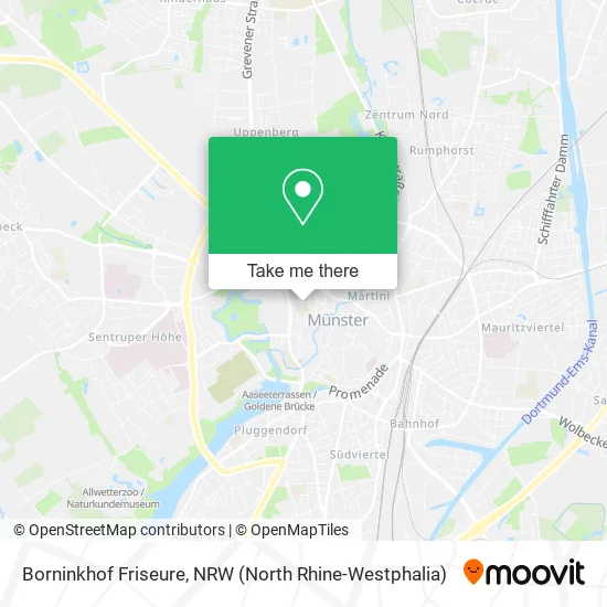 Карта Borninkhof Friseure